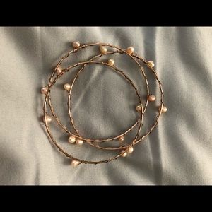 Rose gold bracelet